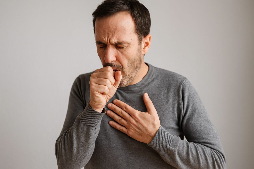 Reizhusten und Knistern beim Atmen – Ursachen, Diagnose und Behandlung