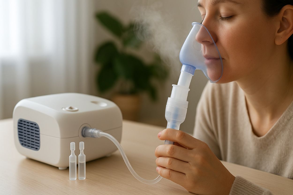 Kochsalzlösung inhalieren: das ist die Wirkung